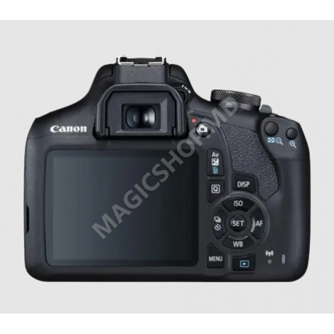 Aparat foto DSLR Canon EOS 2000D & EF-S 18-55mm f/3.5-5.6 DC III KIT